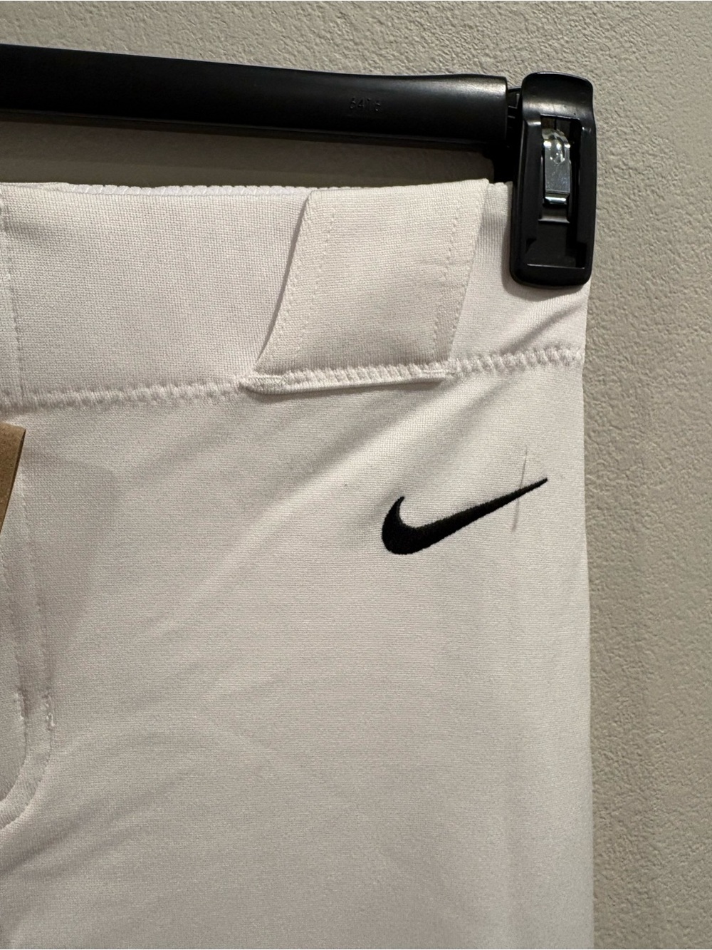 Nike Full Length Baseball Pants Solid White Youth Size XS 6/7 HQ7400-100 New - Picture 7 of 13